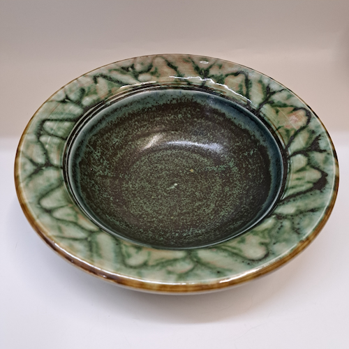 Click to view detail for #260212 Serving Bowl Green $22